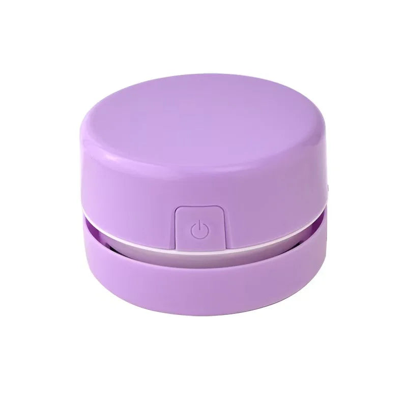 DeskVac Mini Desk Vacuum Cleaner for Crumbs/Paper/Eraser Debris/Etc.